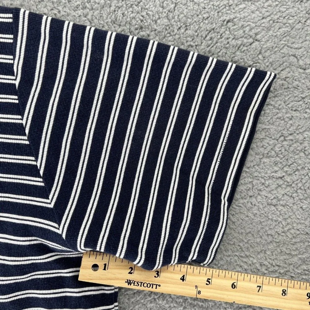 Ralph Lauren Big XL Shirt Blue White Stripe‎ Vintage Polo Shirt Casual Outdoor